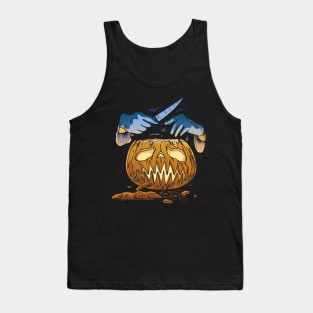 Pumpkin Surgeon Halloween Spooky Tank Top